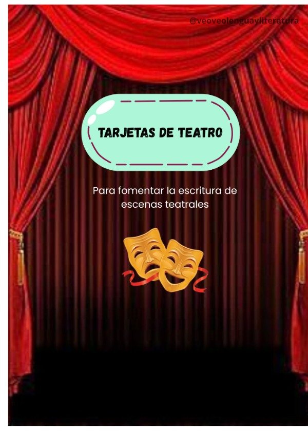 Producto - TARJETAS DE TEATRO