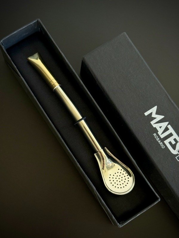 Producto - Bombillon semicurvo alpaca y bronce