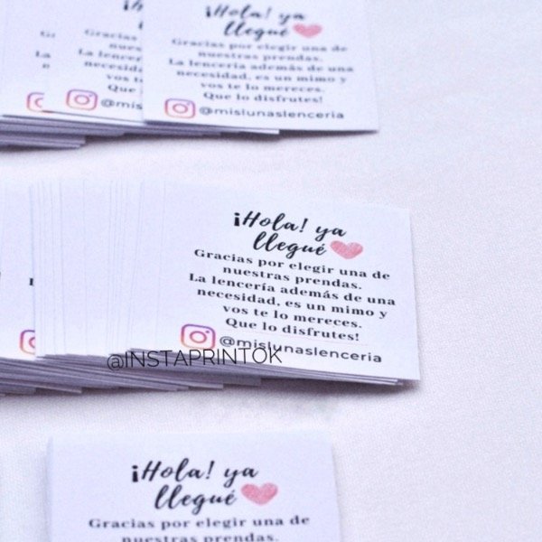 Producto - Plancha de tarjetas