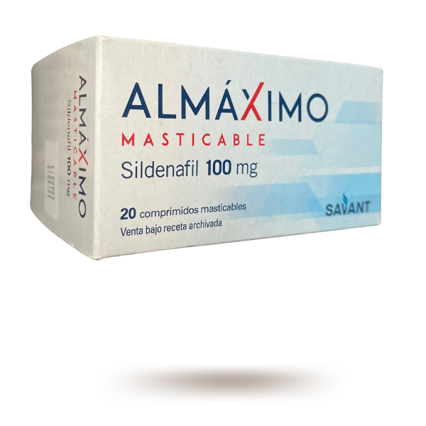 Producto - ALMAXIMO 100 MG X 20 COMP. MASTICABLE - 0
