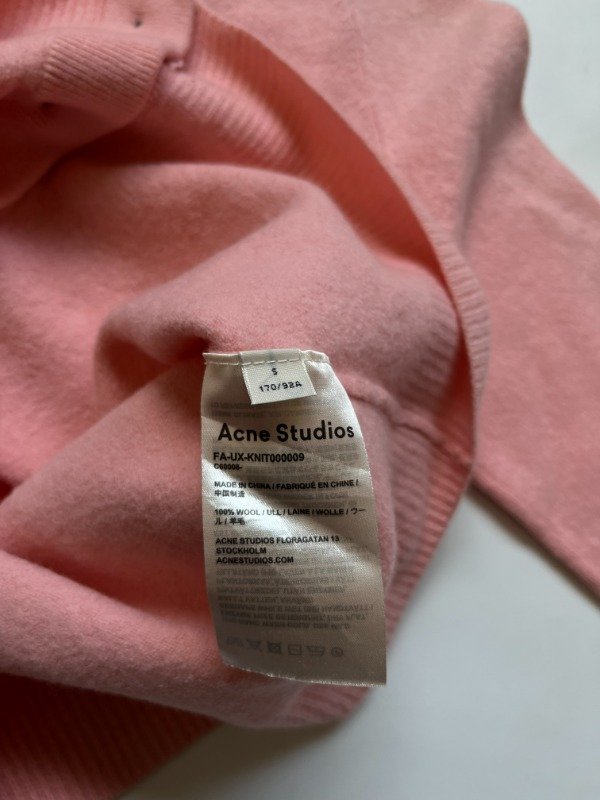 Producto - Acne Studios Face Motif Wool Cardigan - 4