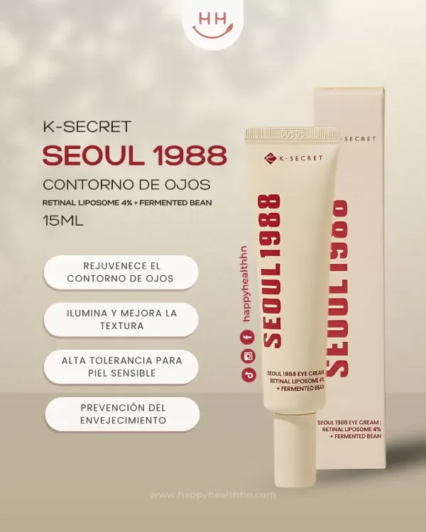 Producto - Crema Contorno de Ojos SEOUL 1988 Retinal Liposome 4p/ciento - Fermented Bean - 1