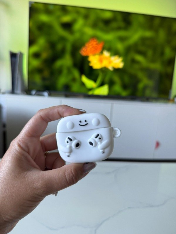 Producto - FUNDA PARA AIRPODS CARITA FELIZ