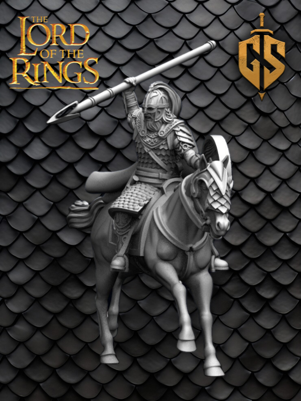 Producto - Guardia Real de Rohan Montado 1 - El Señor de los Anillos