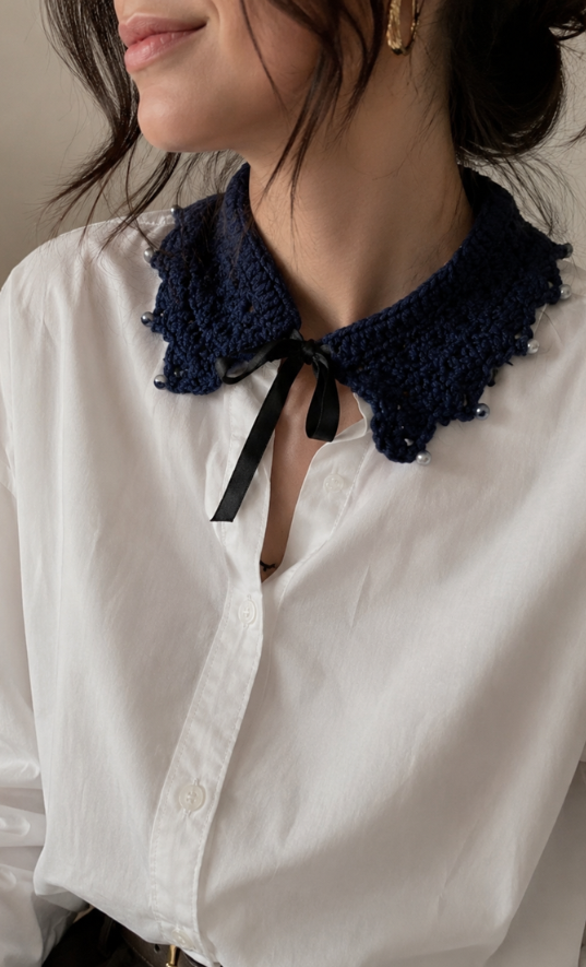 Producto - CUELLO CROCHET EN HILO DE ALGODÓN #TENDENCIA