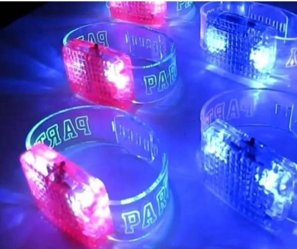 Producto - Pulseras Audioritmicas Rosas y Azules x 12