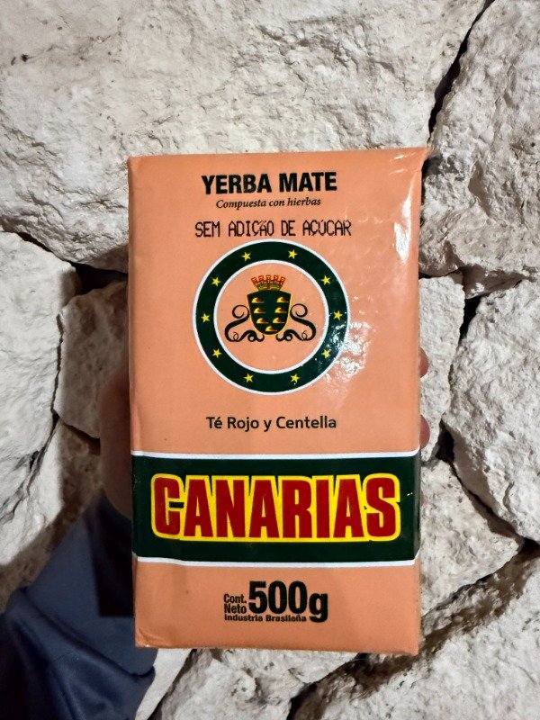 Producto - Yerba Mate Canarias Té Rojo y Centella 500gr