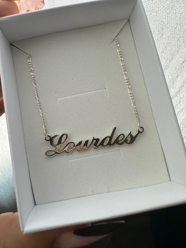 Producto - Collar identidad plata