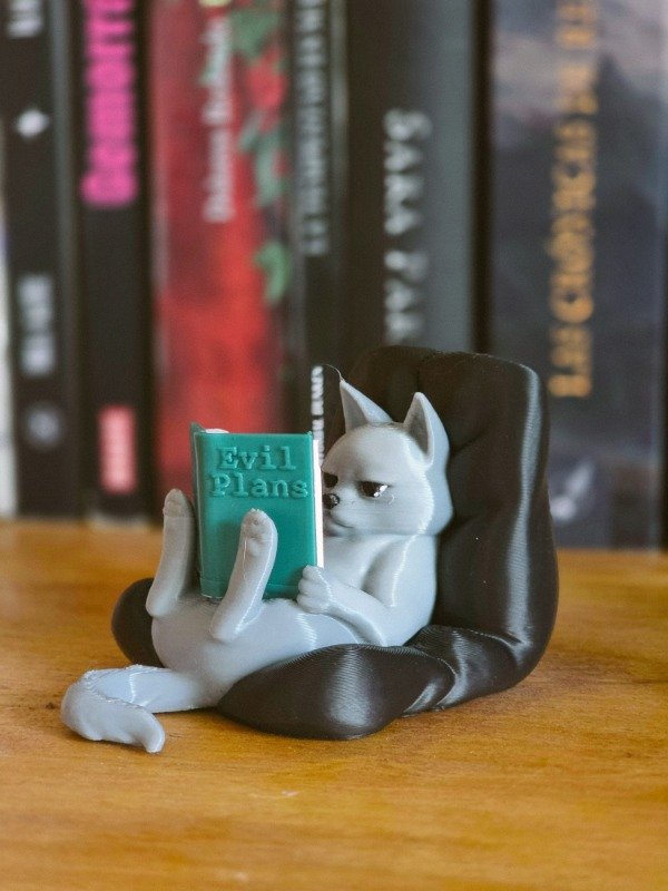 Producto - GATITO LECTOR EVIL PLANS - 2