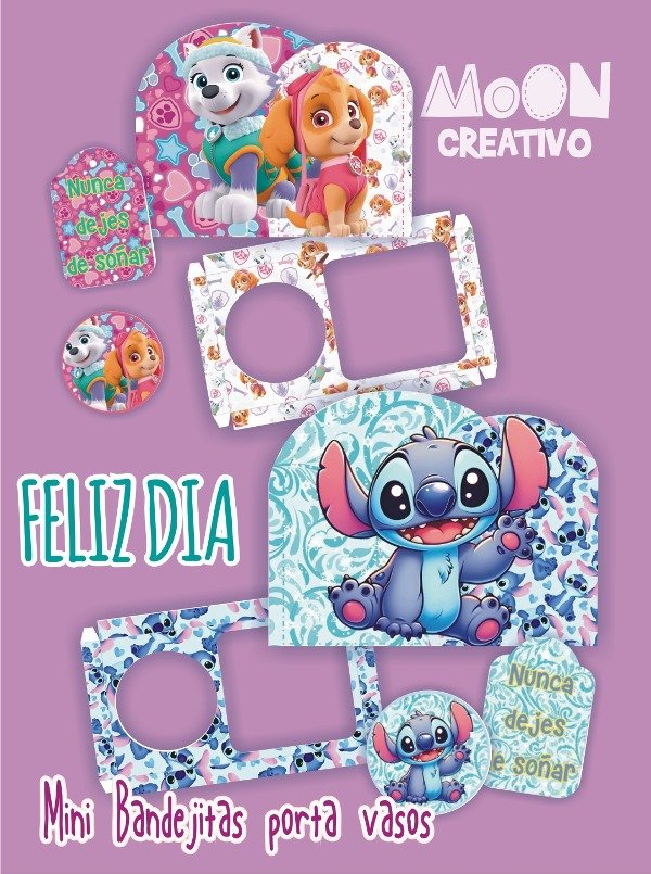 Producto - MEGA PACK 24 Bandejitas porta Vasos