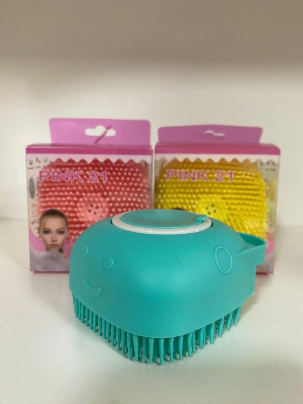 Producto - CEPILLO SILICONA MASAJEADOR CORPORAL PINK 21