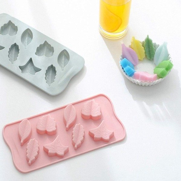 Producto - Molde silicona x8 hojas medianas - 0