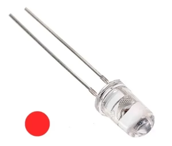 Producto - Led 5mm Diodo Luz Redondo Alta Luminosidad Amarillo/rojo X5u