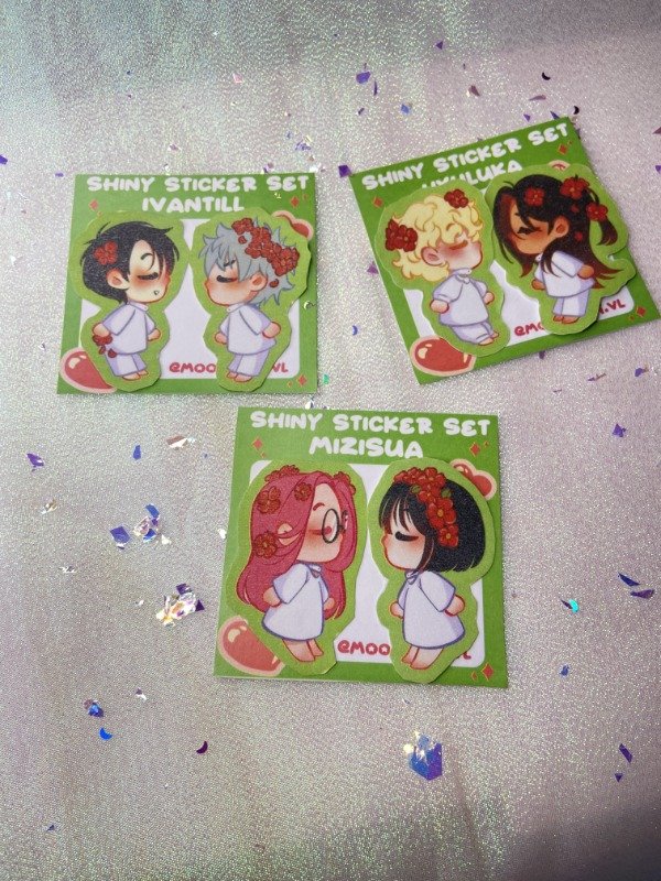 Producto - Shiny Sticker Set Alien Stage
