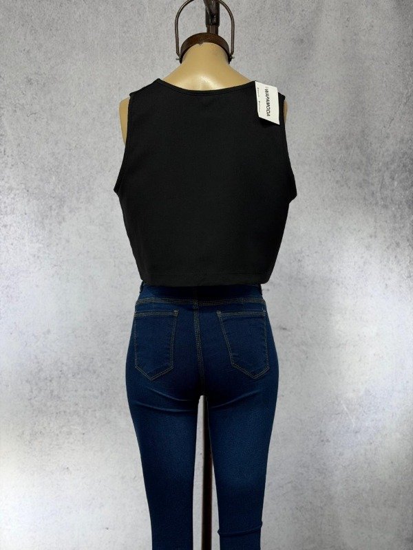 Producto - CHALECO LEONOR NEGRO SASTRERO - 2