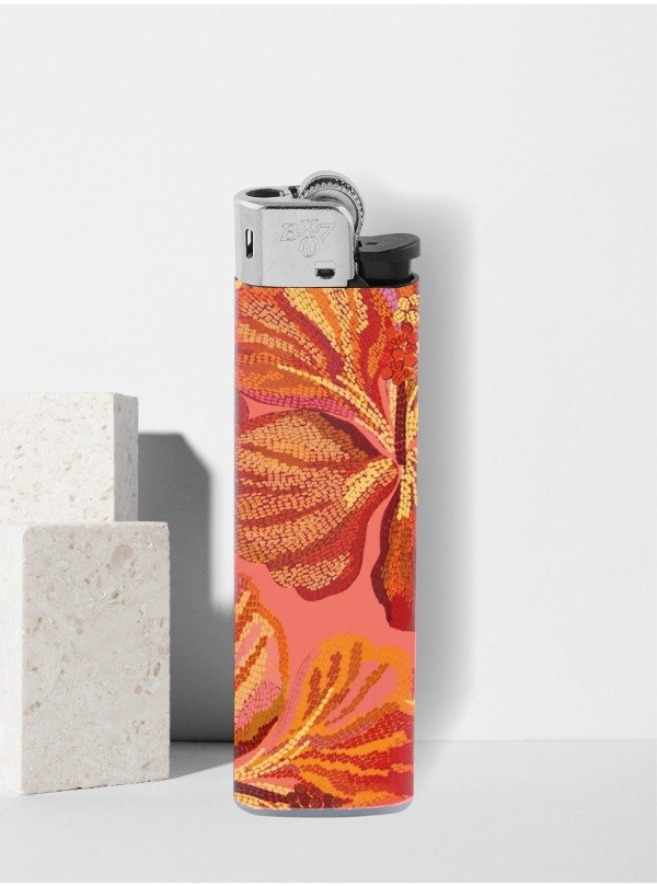 Producto - Encendedor Flores Rojas