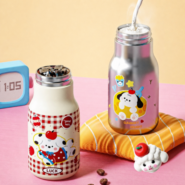 Producto - VASO DE ACERO INOX CON S. Y FILTRO + CORREA CUTE PETS - 500 XGB-01-NT - 5