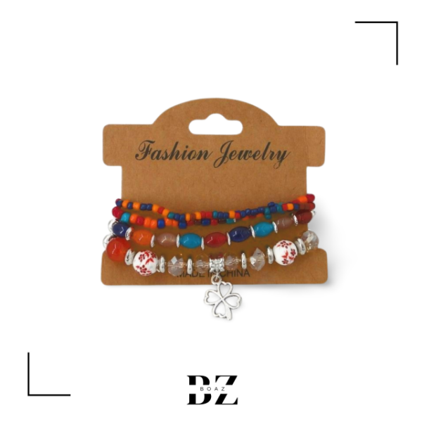 Producto - PULSERA VARIAS X 5 PCS EN CARD - 2080-6