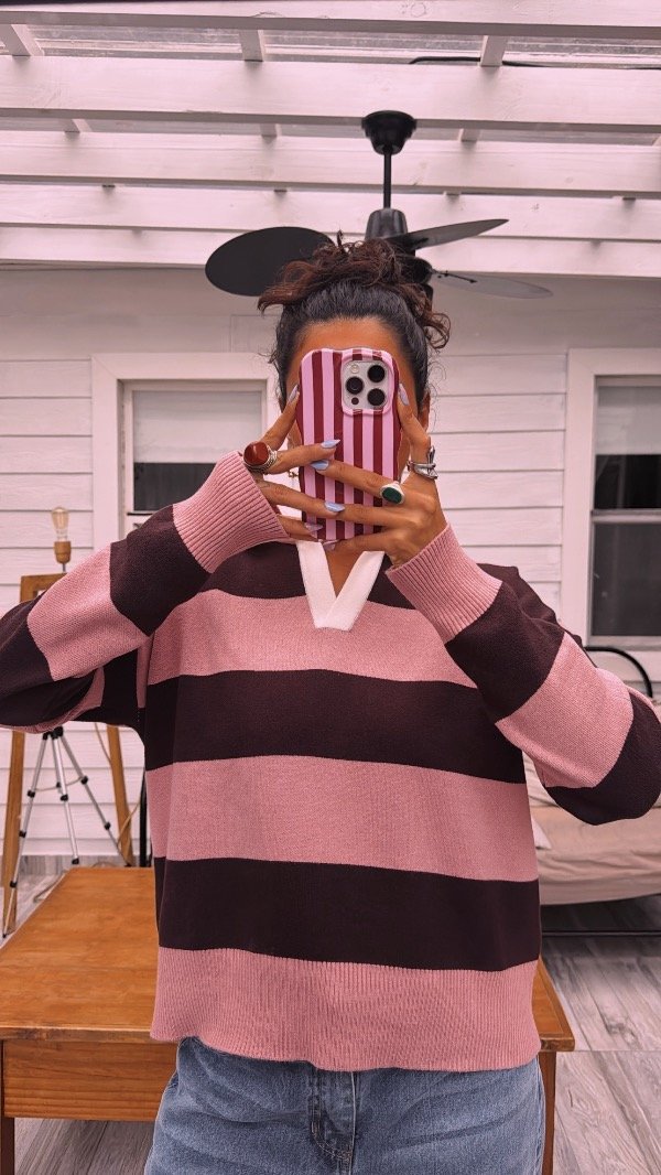 Sweater met #22