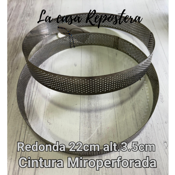 Producto - CINTURA MICROPERFORADA REDONDA 22 CM