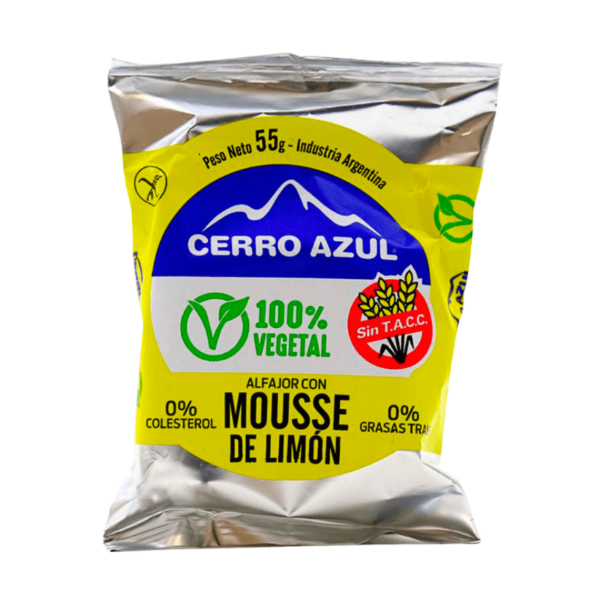 Producto - Alfajor Cerro Azul Mousse de limon