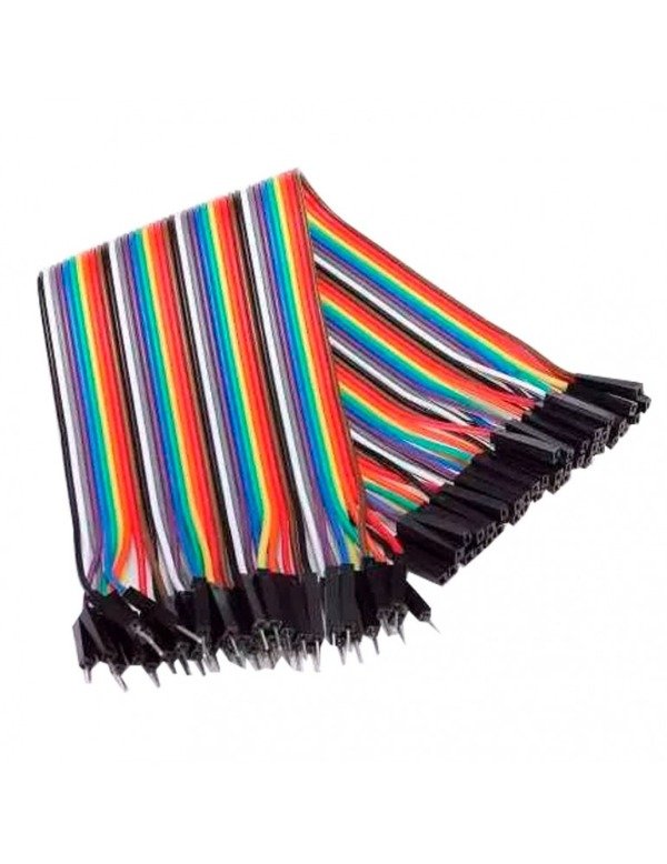 Producto - Cables macho-hembra 20cm 40 unidades