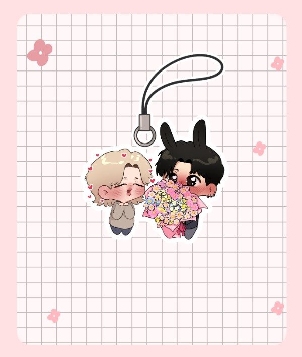 Producto - Phone Charms Acrílicos: BTS x Jimin - 2