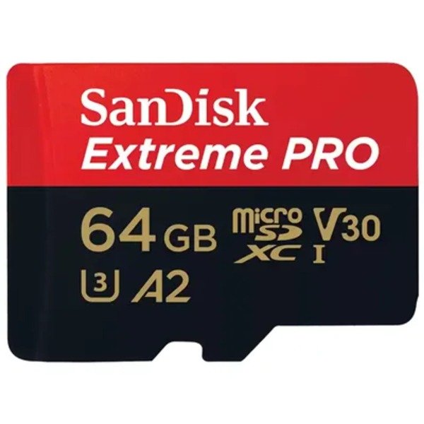 Producto - SanDisk Extreme SDSQXCU-064G-GN6MA - MicroSD con Adaptador