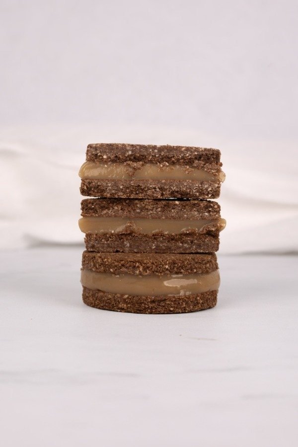 Producto - Alfajores dulce de leche keto de coco deslactosado