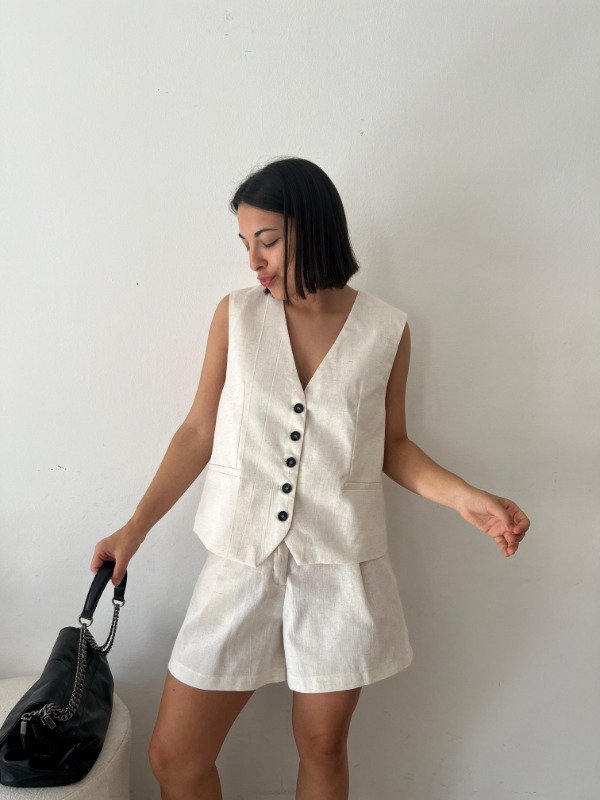 Producto - Short basic lino