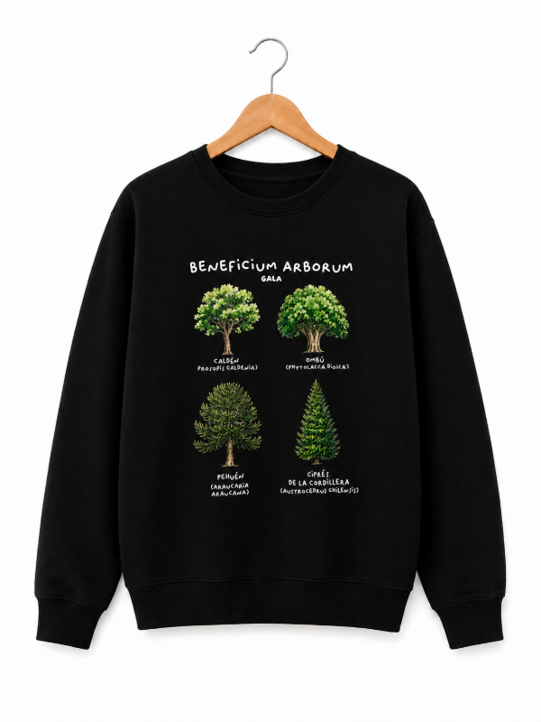 Producto - BUZO - ARBORUM - NEGRO
