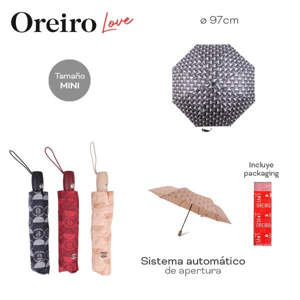 Producto - PARAGUAS OREIRO LOVE 29675 - 0