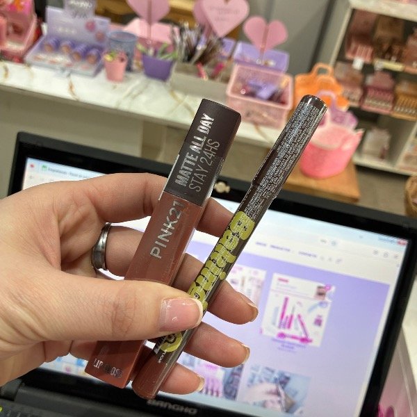 Producto - Delineador de labios + Labial indeleble matte pink 21