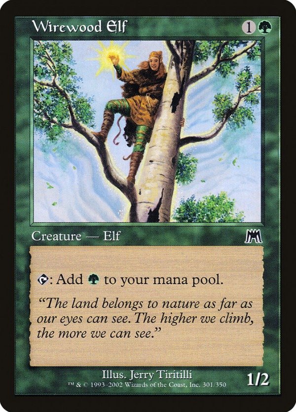 Producto - Wirewood Elf #301  Onslaught