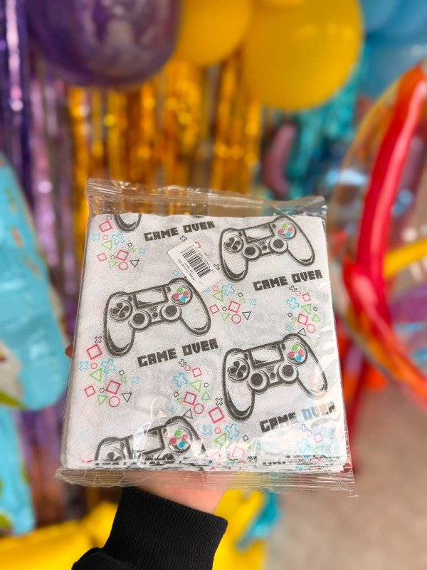 Producto - SERVILLETAS Videojuegos x20u - 0