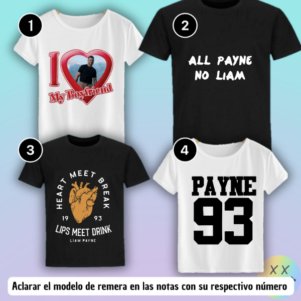 Producto - Remeras Liam Payne #1