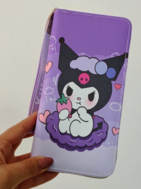 Producto - Billetera kuromi frutilla