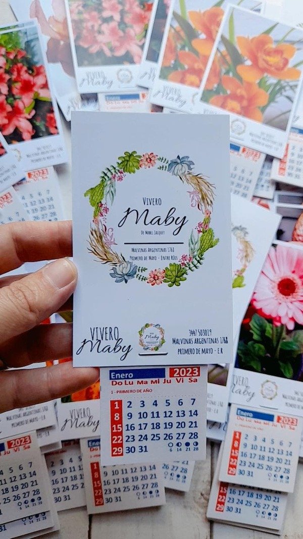 Producto - Calendarios Mignon con iman