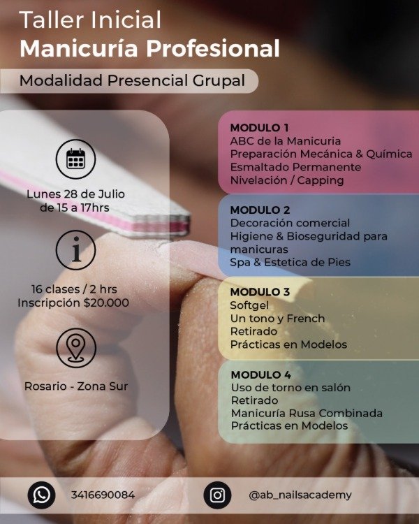 Producto - Taller de Manicuría Profesional