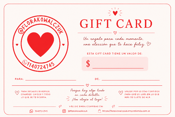 Producto - GIFT CARD DESDE - 1
