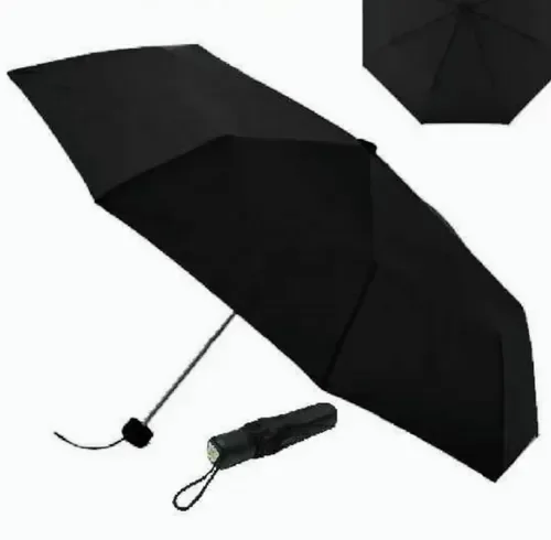 Producto - Paraguas Plegable de Cartera Negro