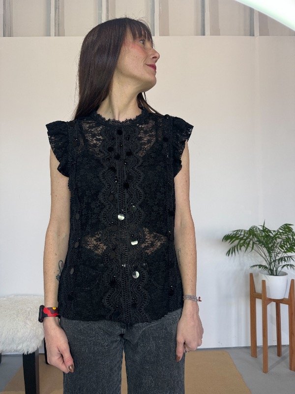Producto - Musculosa encaje
