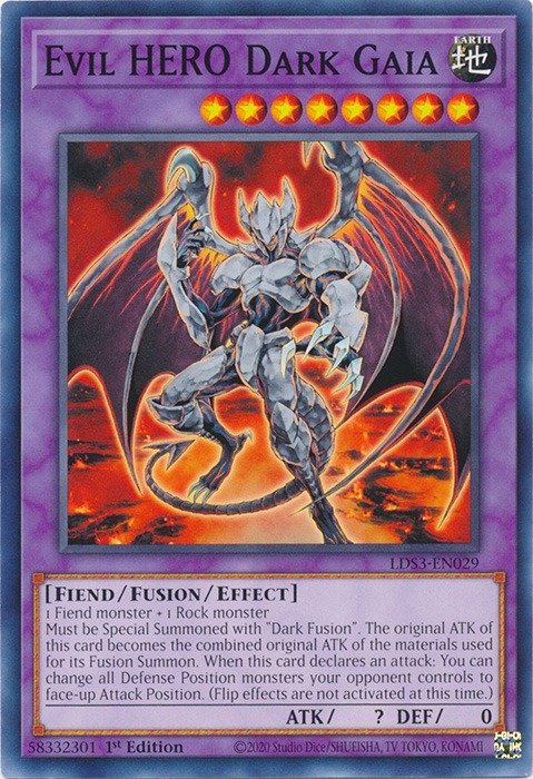 Producto - Evil HERO Dark Gaia - Common