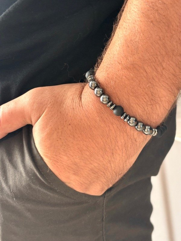 Producto - Pulsera mix piedra hematite
