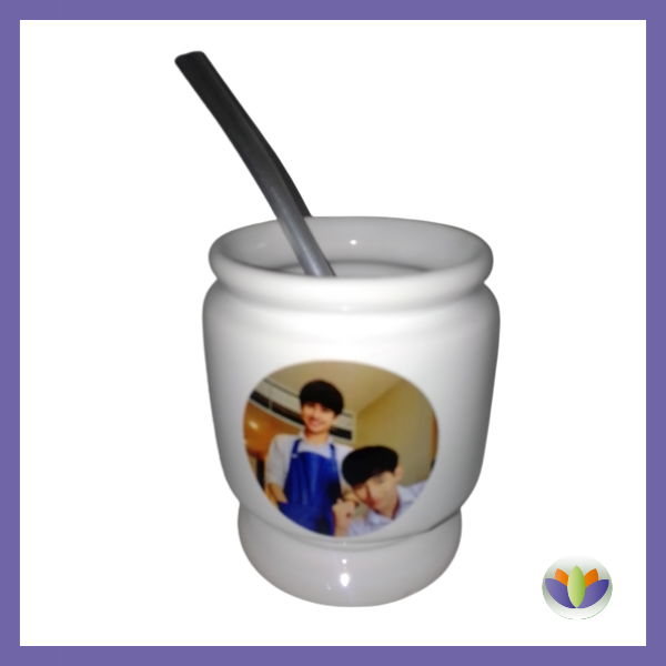 Producto - Mate ceramica recto personalizado
