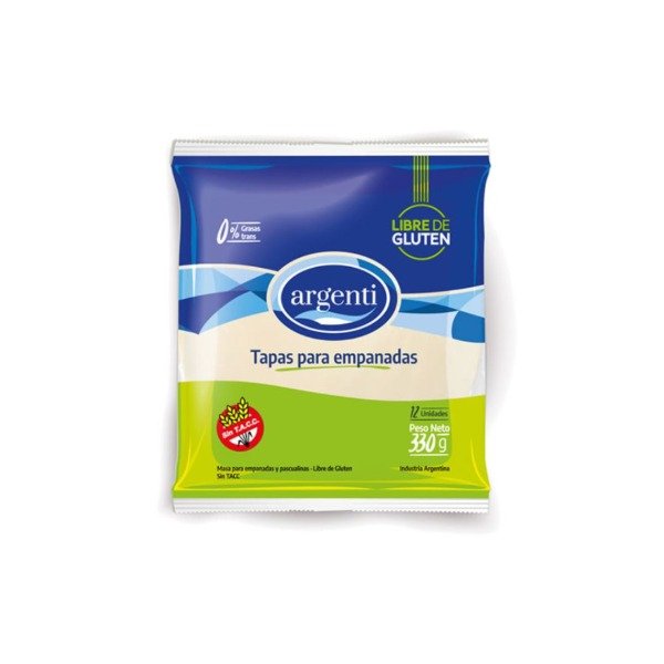 Producto - Disco empanada -ARGENTI- x 12 unid SIN TACC