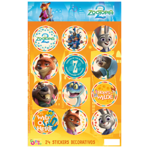 Producto - Sticker zootopia x24