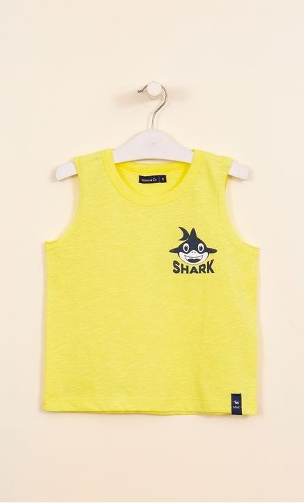 Producto - Remera s/m tibu amarillo kid MM