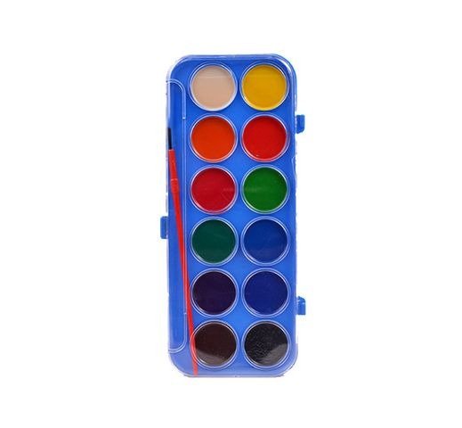 Producto - ACUARELA 12 COLORES CON PINCEL CAJA 6X15CM KATANA1