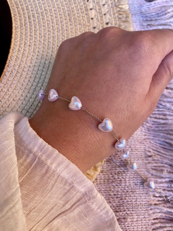Producto - Pulsera Cuore perla A.Q